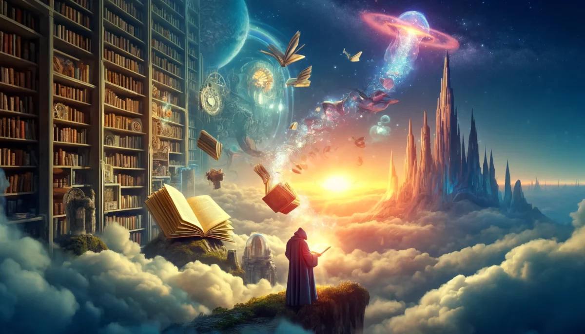 Image illustration les littératures de l'imaginaire : fantastique, fantasy, science-fiction